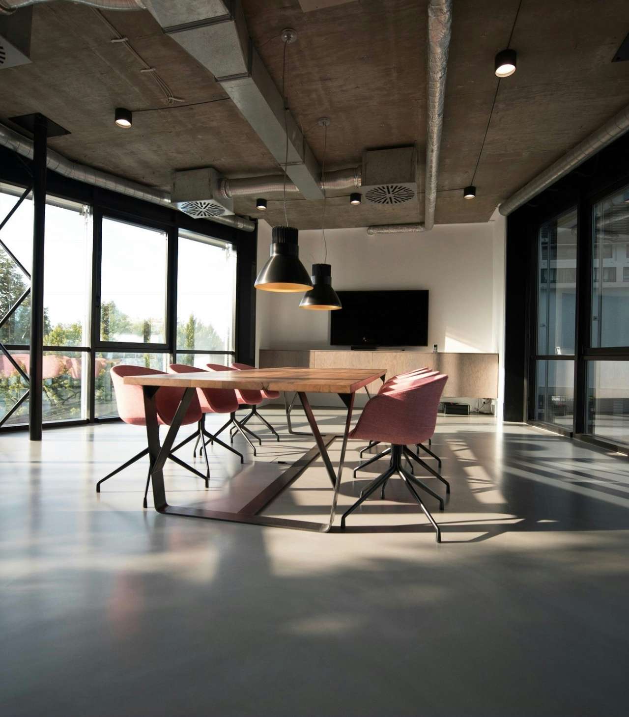 Meeting room in lawyer's office